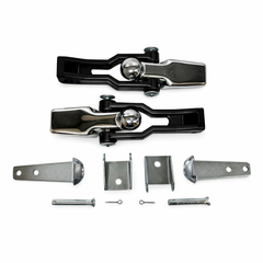 KIT GANCHOS PARA COFRE KENWORTH T600, T800, T2000, W900 (CROMADADOS)