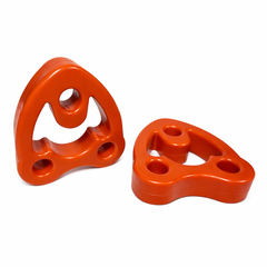 JUEGO SOPORTES PARA ESCAPE MOFLE SPARK (2 PZ.) "NARANJAS"