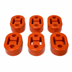 KIT SOPORTES PARA ESCAPE MOFLES TSURU 2 (6 PZ.) "NARANJAS"