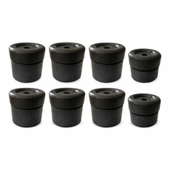 KIT TACONES O SOPORTES CABINA FORD SUPER DUTY F150 F250 F350 F450 (DOBLE CABINA)