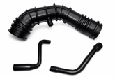 Kit de 3 mangueras negras de hule para filtro de aire de Astra 2.0L 2001-2006, marca Huleteh.