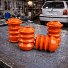 Kit Topes Amortiguador Vw Pointer Suspensión Delantera y Trasera HULETEH