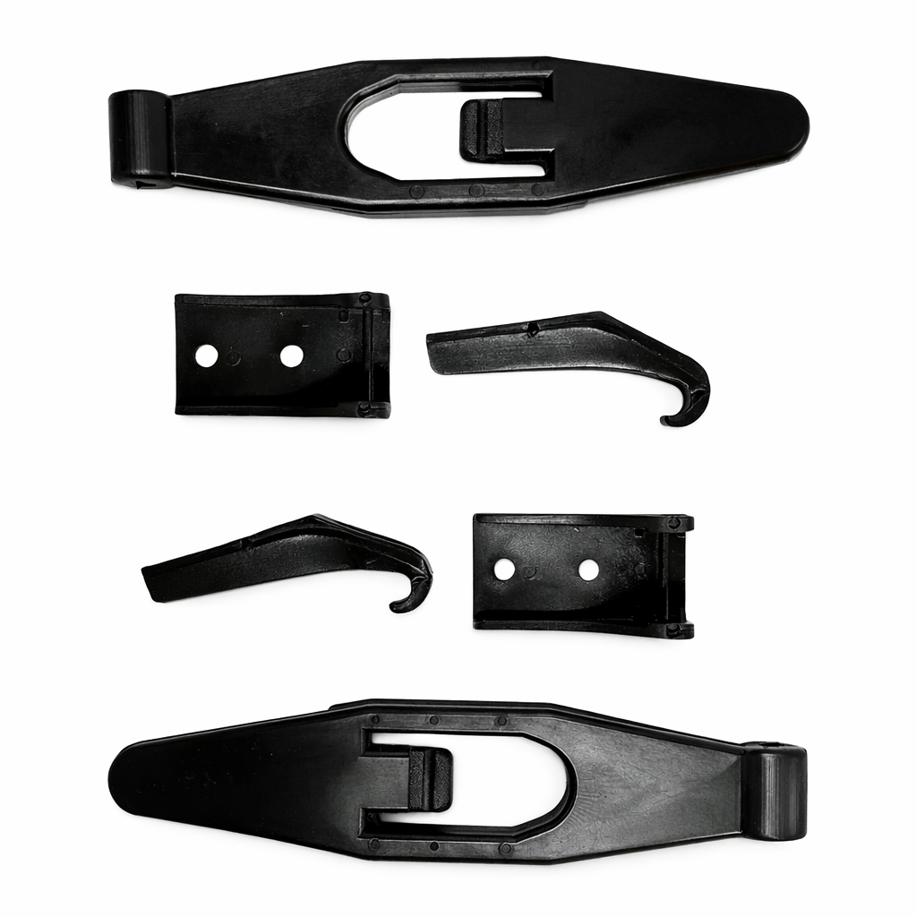 KIT GANCHOS PARA COFRE FREIGHTLINER M2 STERLING C/BASES (24CM)