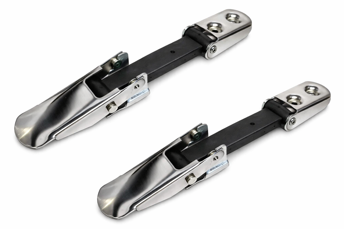 KIT GANCHOS PARA COFRE KENWORTH T660 (27 CM) "CROMADOS"