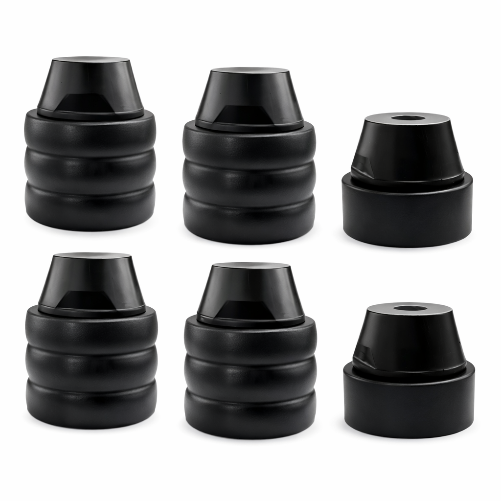 KIT TACONES O SOPORTES CABINA FORD 1967 A 1996 (CABINA SENCILLA) "ALTOS"