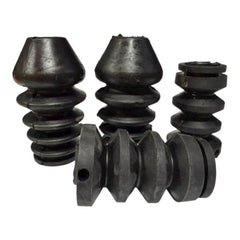 Kit de 4 topes de rebote de hule para amortiguadores delanteros y traseros de Volkswagen Caribe.