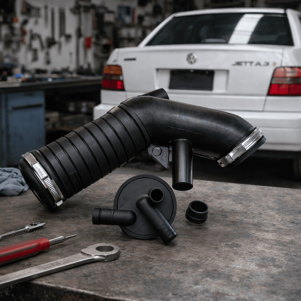 Kit Manguera Purificador Filtro de Aire Jetta A3 2.0L 1992 a 1999 Con Válvula PCV HULETEH
