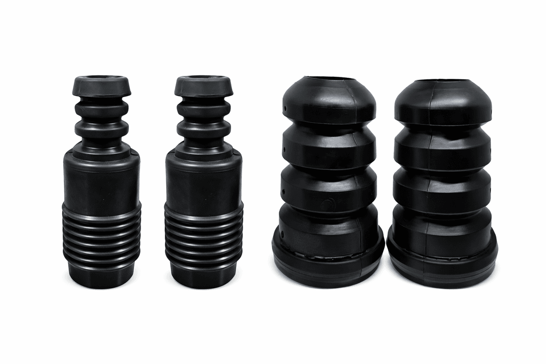 Kit Topes de Rebote Delantero y Trasero Ford Courier 2000 a 2012 HULETEH